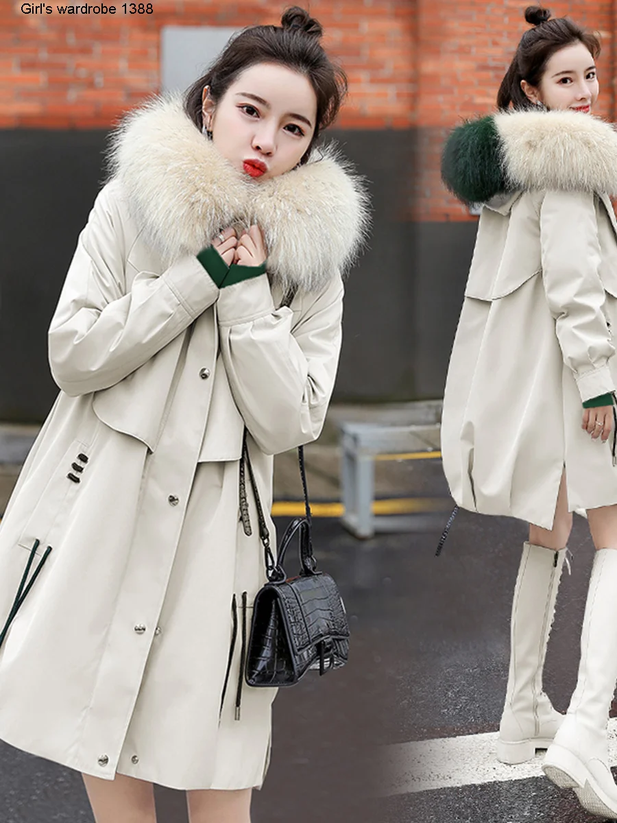 Women's bread and cotton padded clothes women's medium and long 2020 slim fitting bread and down jacket, down jacket, thickened
Women's bread and cotton padded clothes women's medium and long 2020 slim fitting bread and down jacket, down jacket, thickened