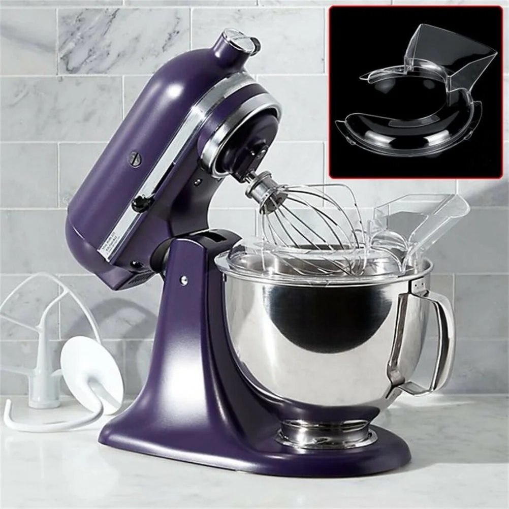 New 4.5-5QT Bowl Pouring Shield Tilt Head Parts For KitchenAid Stand Mixer KSM500PS KSM450 K45SS Replacement Spare Accessories
New 4.5-5QT Bowl Pouring Shield Tilt Head Parts For KitchenAid Stand Mixer KSM500PS KSM450 K45SS Replacement Spare Accessories
