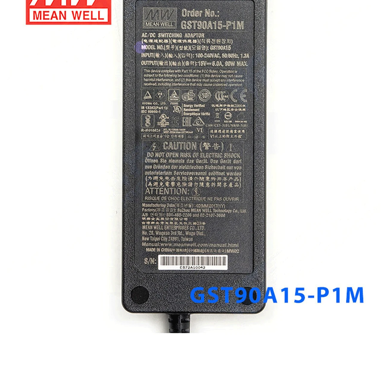 friendly MEAN WELL 12Pack GST90A15-P1M 15V 6A meanwell GST90A 15V 90W AC-DC High Reliability Industrial Adaptor
friendly MEAN WELL 12Pack GST90A15-P1M 15V 6A meanwell GST90A 15V 90W AC-DC High Reliability Industrial Adaptor
