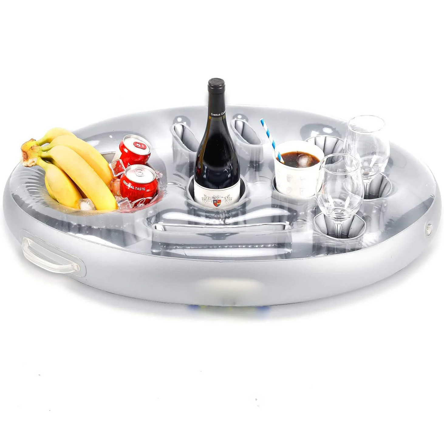 Summer Party Bucket Cup Holder Inflatable Pool Float Beer Drinking Cooler Table Bar Tray Beach Swimming Ring Beer Bottle Holde
Summer Party Bucket Cup Holder Inflatable Pool Float Beer Drinking Cooler Table Bar Tray Beach Swimming Ring Beer Bottle Holde