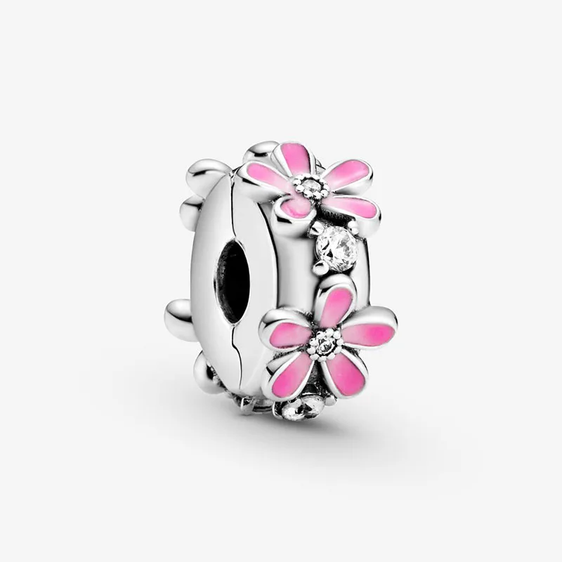 Trendy Beads Pink Daisy Flower Clip Charms fit Original Pandora Bracelets Women DIY Jewelry
Trendy Beads Pink Daisy Flower Clip Charms fit Original Pandora Bracelets Women DIY Jewelry