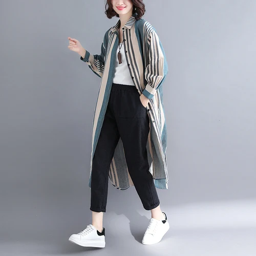 Autumn Casual Womens Tops And Blouses Striped Korean Blouse Long Sleeve Blouse Fashion Blusas Verano Mujer 2019 
Autumn Casual Womens Tops And Blouses Striped Korean Blouse Long Sleeve Blouse Fashion Blusas Verano Mujer 2019