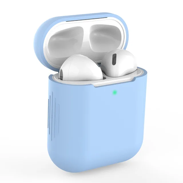 Новый противоударный силиконовый чехол для наушников Airpods Bluetooth беспроводной