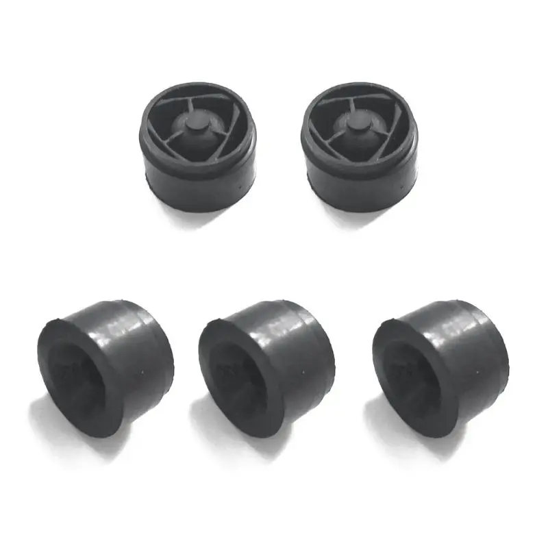 5Pcs Car Front Engine Protective Cover Rubber Cushion Engine Under Plate Pad E7CA