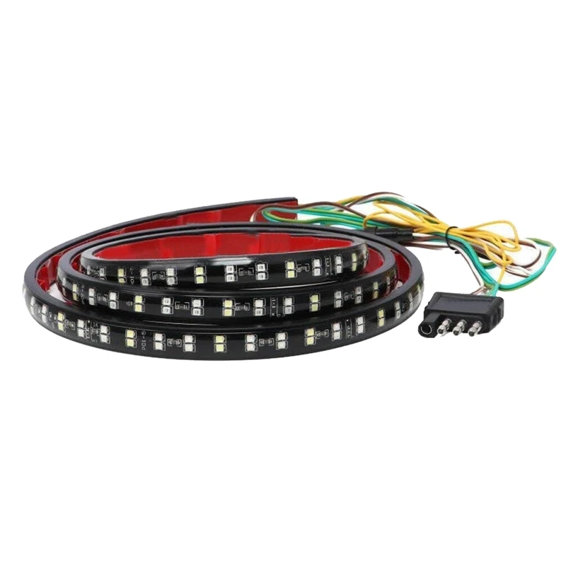 60 Inch Truck Tailgate LED Strip Light Bar Double Row with Reverse Brake Turn Signal for Jeep Dodge Chevy Ford Pickup
60 Inch Truck Tailgate LED Strip Light Bar Double Row with Reverse Brake Turn Signal for Jeep Dodge Chevy Ford Pickup