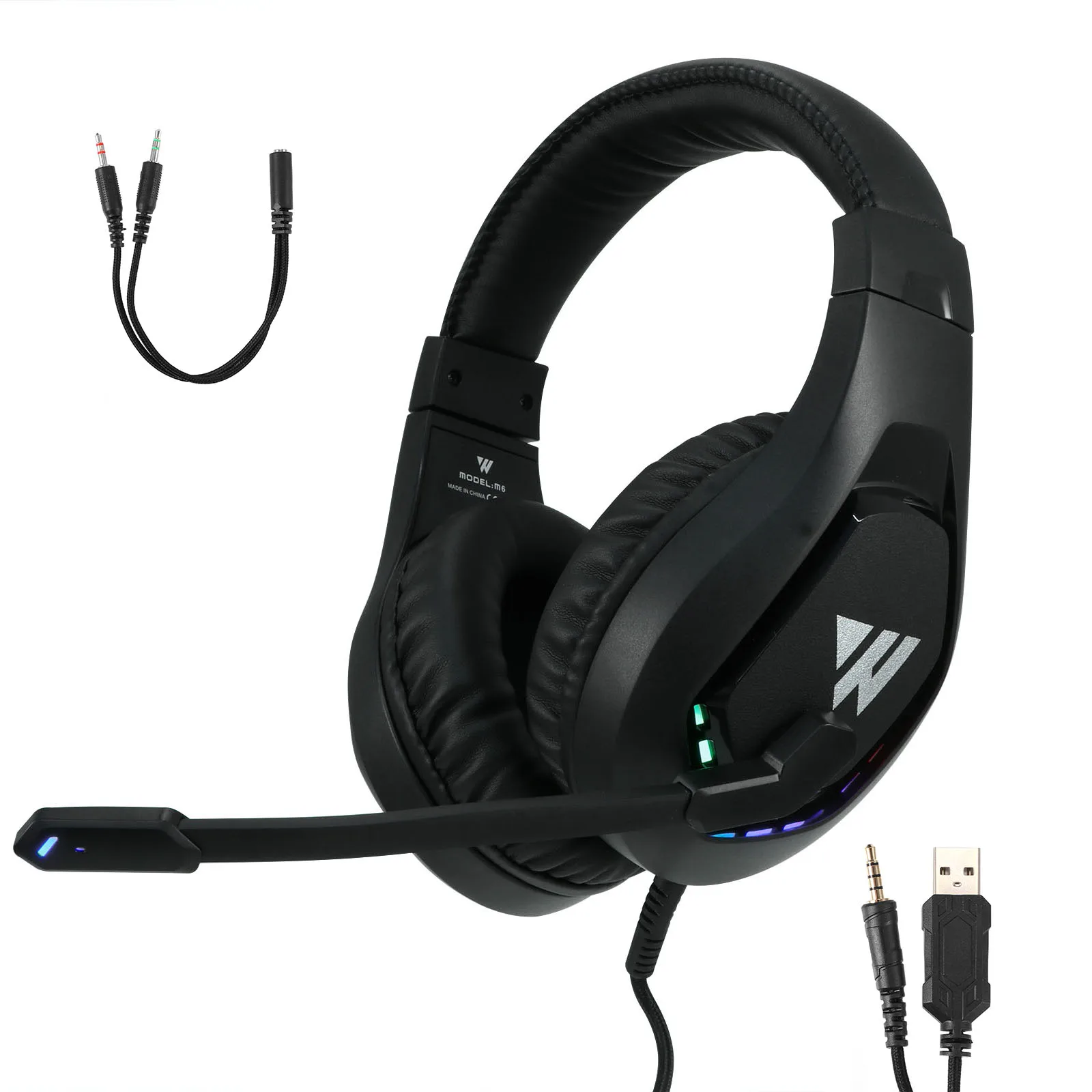 Игровые Накладные наушники со светодиодсветильник кой, игровые наушники с глубокими басами, наушники для компьютера, ПК, PS4, XBox, наушники для...
Игровые Накладные наушники со светодиодсветильник кой, игровые наушники с глубокими басами, наушники для компьютера, ПК, PS4, XBox, наушники для...