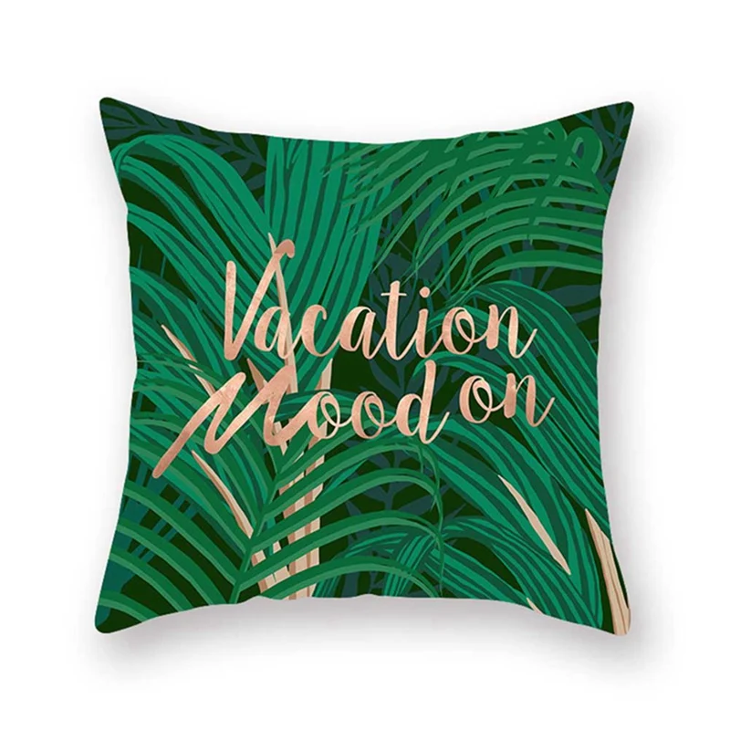 Peach Skin Decorative Pillowcases Green Leaves Throw Pillow Case Tropical Plants Pillow Cover Home Summer Style Cushion Cover
Peach Skin Decorative Pillowcases Green Leaves Throw Pillow Case Tropical Plants Pillow Cover Home Summer Style Cushion Cover