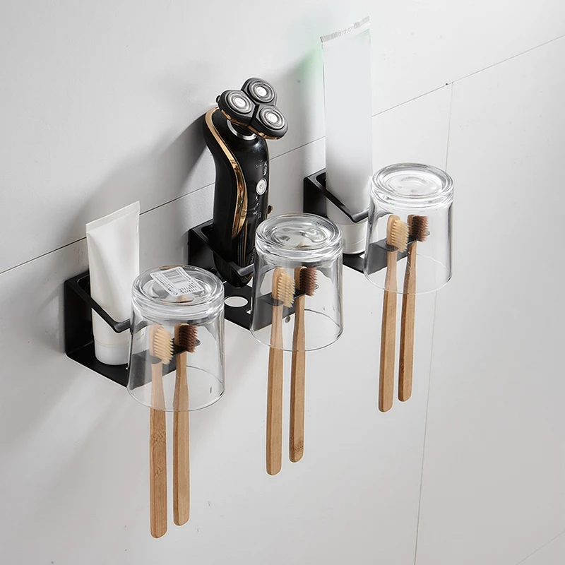 The wall-mounted Toothbrush And Toothpaste Rack Storage Rack Bathroom Supplies Space Saving Storage Rack Bathroom Accessories
The wall-mounted Toothbrush And Toothpaste Rack Storage Rack Bathroom Supplies Space Saving Storage Rack Bathroom Accessories