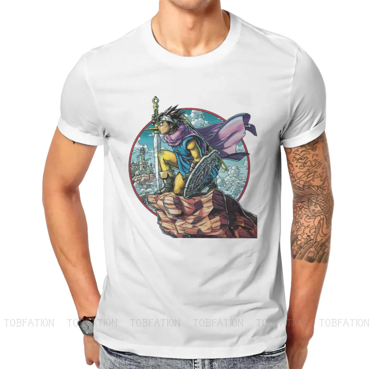 Dragon Quest Dragonlord Hero Game Original TShirts III Print Homme T Shirt Funny Clothing Size S-6XL
Dragon Quest Dragonlord Hero Game Original TShirts III Print Homme T Shirt Funny Clothing Size S-6XL