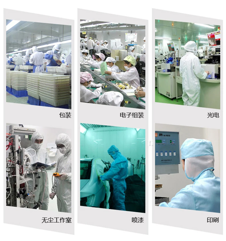 Men women Anti-static Clothing Hooded Dust-proof Coveralls Cleanroom Garments Factory Clean Food Paint Work Protective Clothing
Men women Anti-static Clothing Hooded Dust-proof Coveralls Cleanroom Garments Factory Clean Food Paint Work Protective Clothing