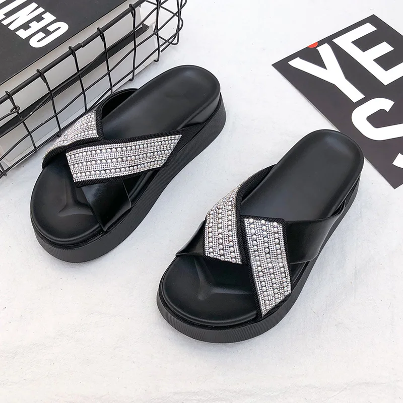 Shoes Slippers Flat Luxury Slides Cross-Tied Med Platform Designer Soft Casual Fashion PU Rubber Leisure House Slippers Platform
Shoes Slippers Flat Luxury Slides Cross-Tied Med Platform Designer Soft Casual Fashion PU Rubber Leisure House Slippers Platform