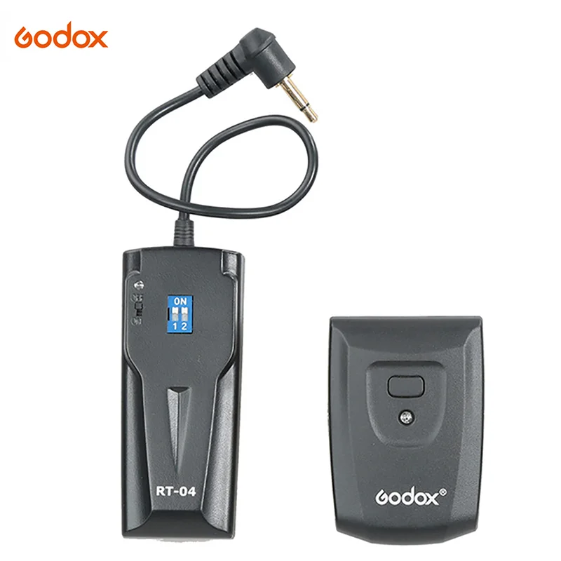 Godox RT 04 Беспроводной триггера 4 канала радио триггер для студийной вспышки с