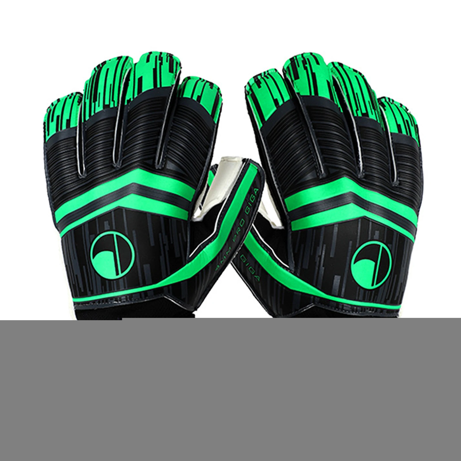 

Kids Men Professional Soccer Goalkeeper Gloves Strong 5 Finger Save Protection Thicken Latex Goalie Goal Keeper Glove sizes 8-10
