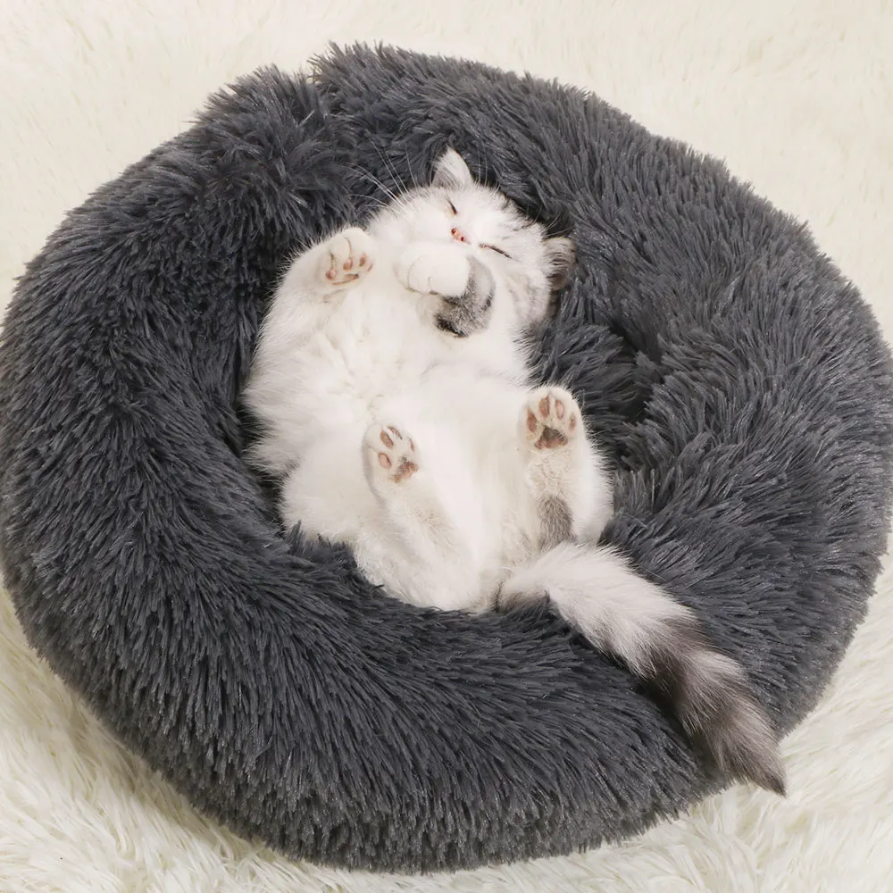 Long Plush Fluffy Pet Dog Bed Claming Cat Beds Donut Round Bench Soft Warm Chihuahua Kennel Large Mat nesk cushion Pet Supplies
Long Plush Fluffy Pet Dog Bed Claming Cat Beds Donut Round Bench Soft Warm Chihuahua Kennel Large Mat nesk cushion Pet Supplies