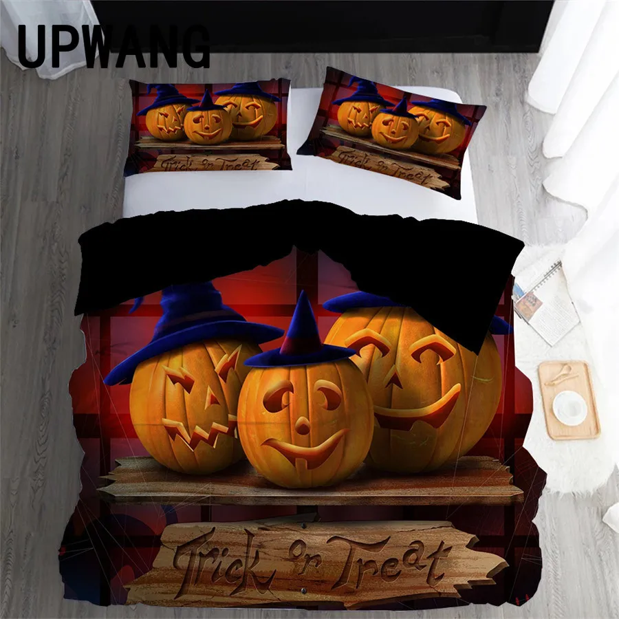 Комплект постельного белья UPWANG с 3D рисунком Хэллоуина, пододеяльник/пододеяльник, постельное белье с наволочкой, Комплект постельного бель...
Комплект постельного белья UPWANG с 3D рисунком Хэллоуина, пододеяльник/пододеяльник, постельное белье с наволочкой, Комплект постельного бель...