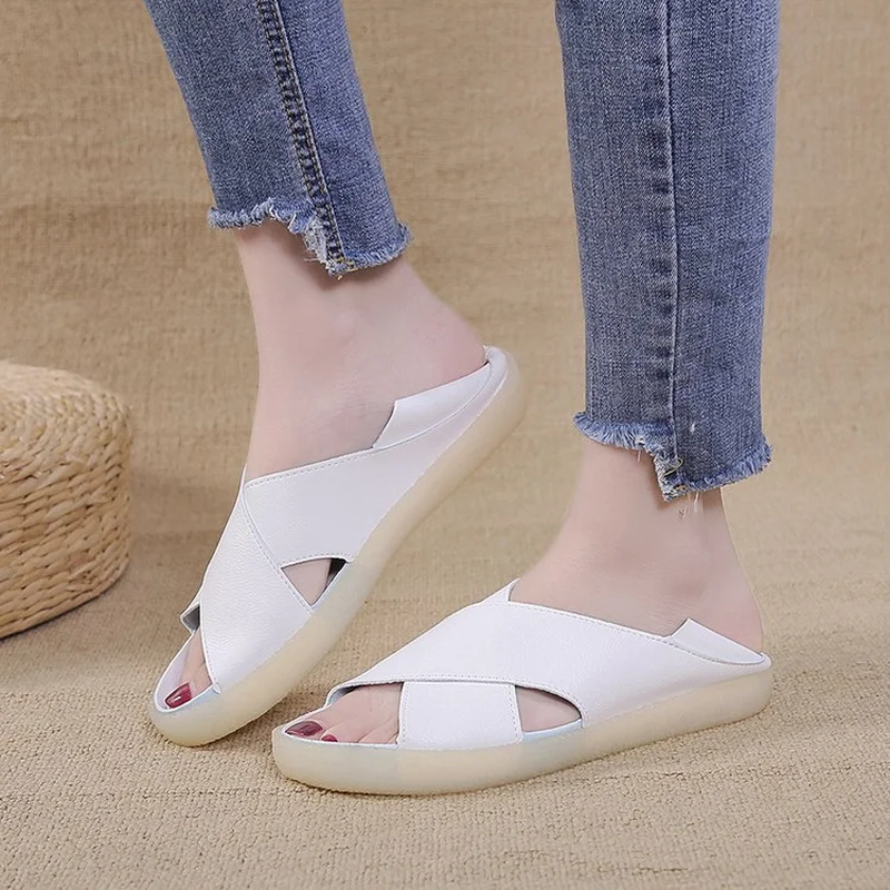2019 Summer Fashion New Fish Mouth Female Sandals Wild Casual Soft Bottom Sandals
2019 Summer Fashion New Fish Mouth Female Sandals Wild Casual Soft Bottom Sandals