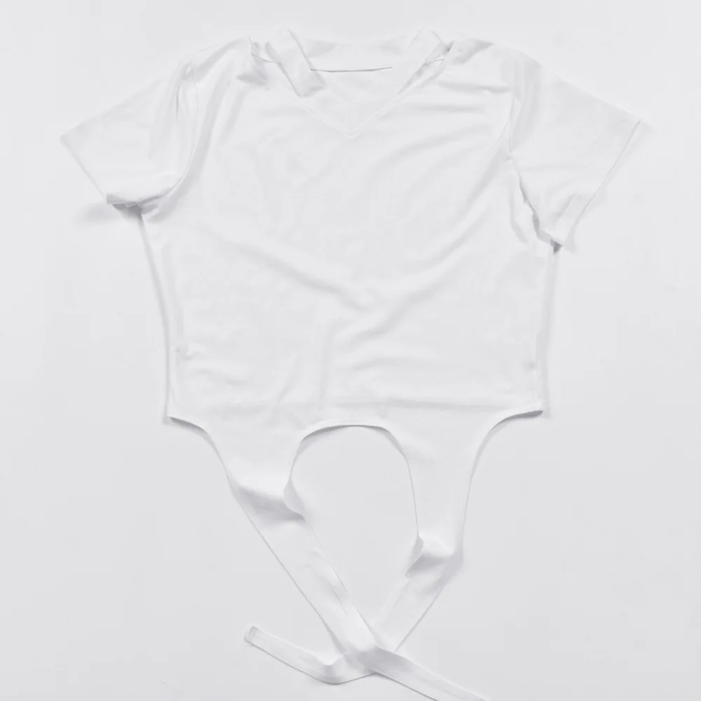 Women Lace-Up Round Neck Solid Tees 2021 Summer Casual Hollow Out Loose Bandage Short Sleeve White Crop Tops T-Shirts
Women Lace-Up Round Neck Solid Tees 2021 Summer Casual Hollow Out Loose Bandage Short Sleeve White Crop Tops T-Shirts