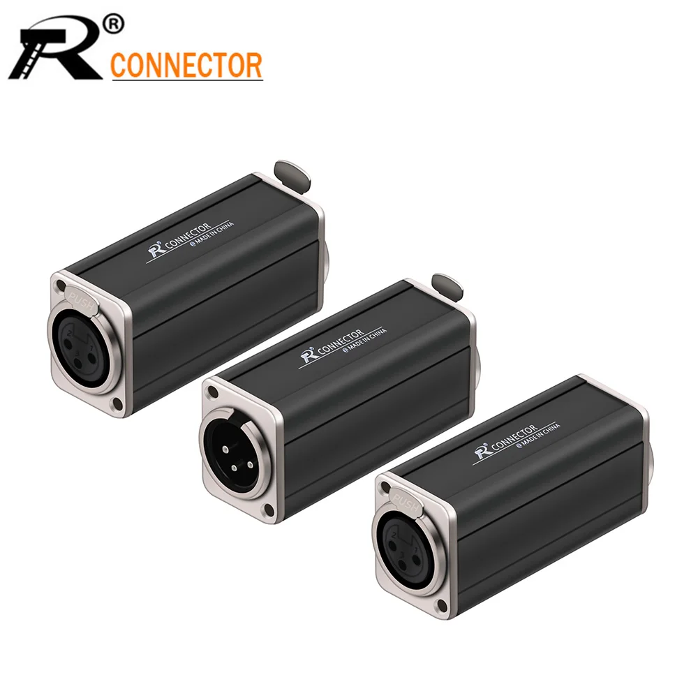 1PC Silver 3PIN XLR Straight Adapter High quality XLR Panel Mount Connector Male to Female Extension Adapter
1PC Silver 3PIN XLR Straight Adapter High quality XLR Panel Mount Connector Male to Female Extension Adapter