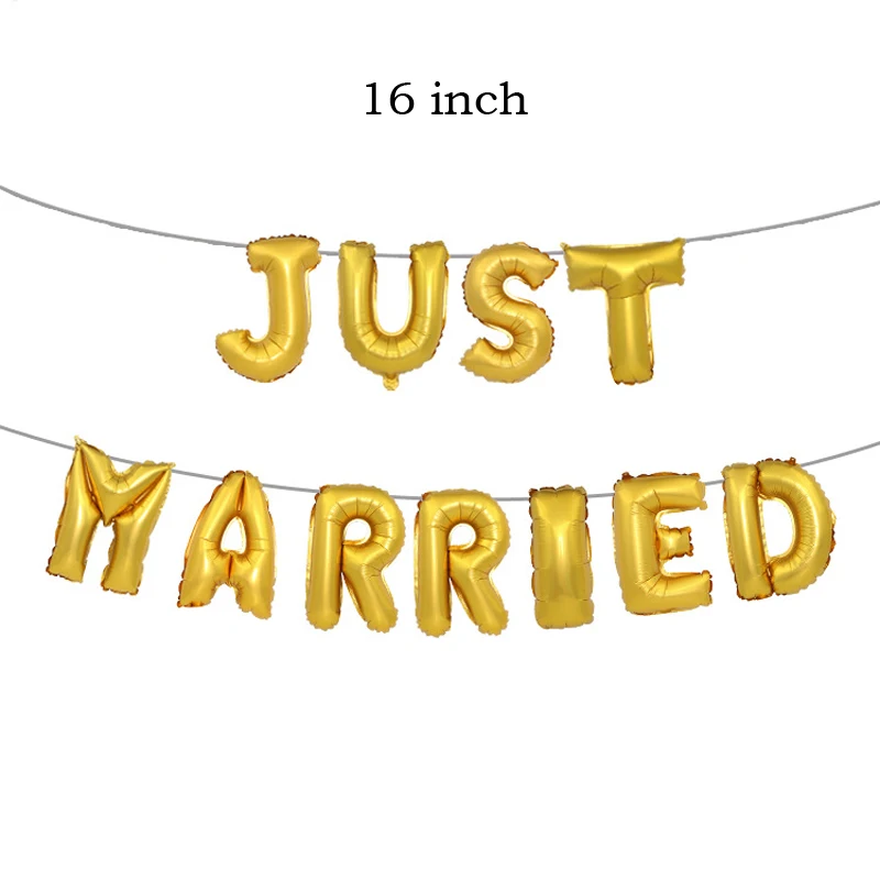 Rose Gold Love Just Married Letter Foil Balloons Wedding Decorations Air Baloon Bride Shower Hen Party Wedding Ballon 
Rose Gold Love Just Married Letter Foil Balloons Wedding Decorations Air Baloon Bride Shower Hen Party Wedding Ballon
