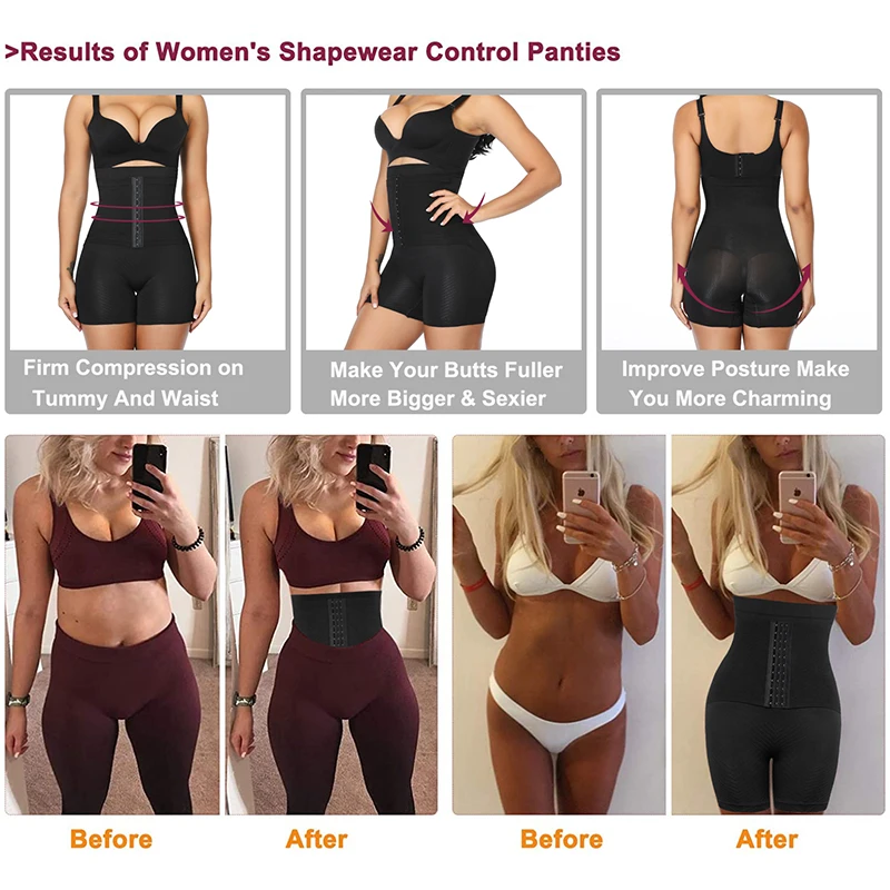 Women Waist Trainer Shapewear Tummy Control Panties Body Shaper Short High Waist Butt Lifter Thigh Slimmer Underwear
Women Waist Trainer Shapewear Tummy Control Panties Body Shaper Short High Waist Butt Lifter Thigh Slimmer Underwear