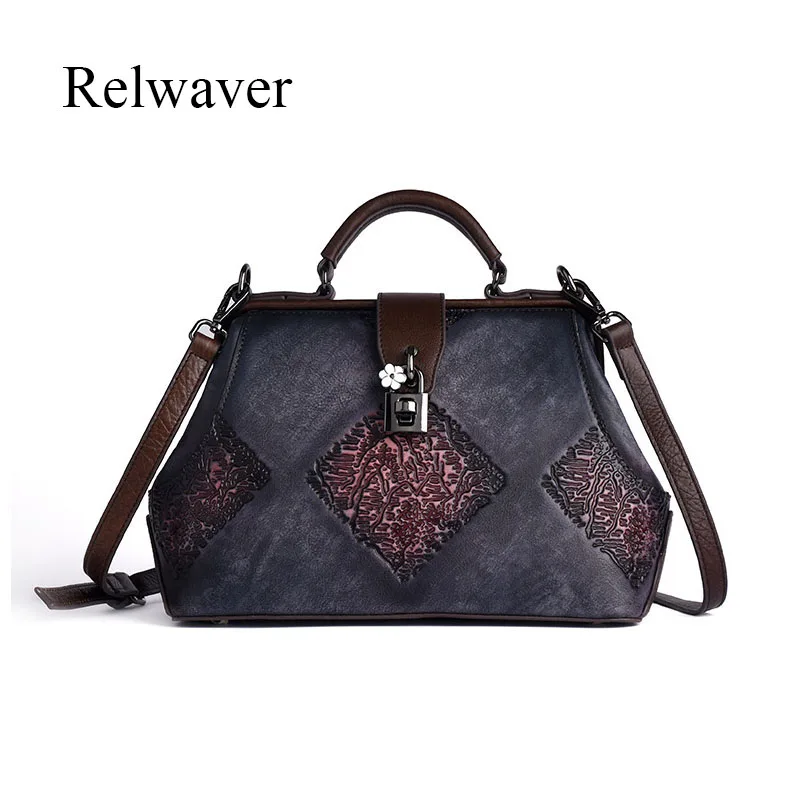 Vintage cow leather handbag embossing floral doctor bag Chinese style lock women shoulder bag female lady party handbag
Vintage cow leather handbag embossing floral doctor bag Chinese style lock women shoulder bag female lady party handbag