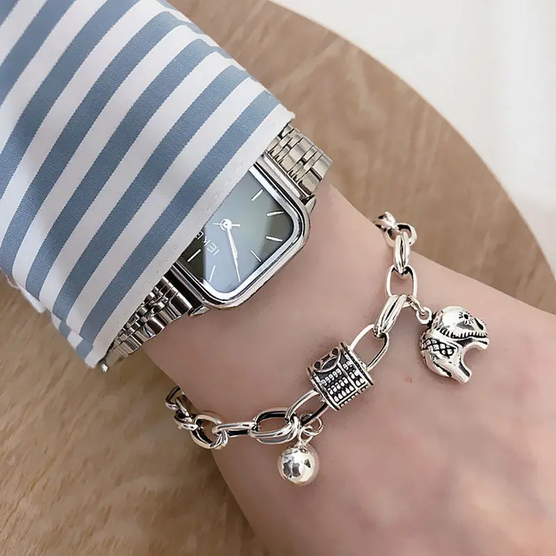 Sterling Silver Bracelet Women Fashion Jewelry Popular Boys Day Gift S925 Girl Charm Personalized Customized Couple
Sterling Silver Bracelet Women Fashion Jewelry Popular Boys Day Gift S925 Girl Charm Personalized Customized Couple