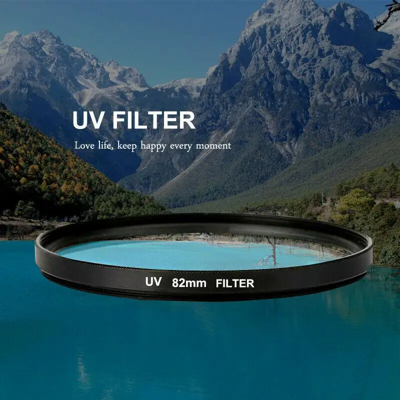 UV Ultra Violet Filter Lens Protector 55mm 58mm 62mm 67mm 72mm 77mm Filters Protector for Canon Nikon Sony DSLR
UV Ultra Violet Filter Lens Protector 55mm 58mm 62mm 67mm 72mm 77mm Filters Protector for Canon Nikon Sony DSLR
