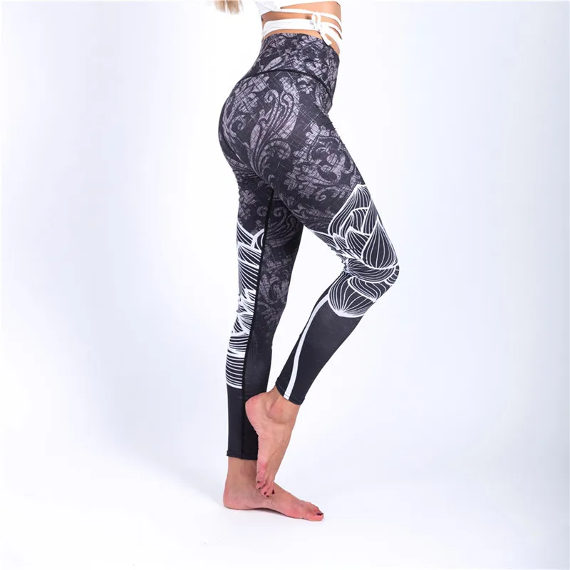 Printed Leggings Ladies Lotus Pants Fitness Leggings Stretch High Waist Leggings Workout Sportswear Yoga Pants
Printed Leggings Ladies Lotus Pants Fitness Leggings Stretch High Waist Leggings Workout Sportswear Yoga Pants