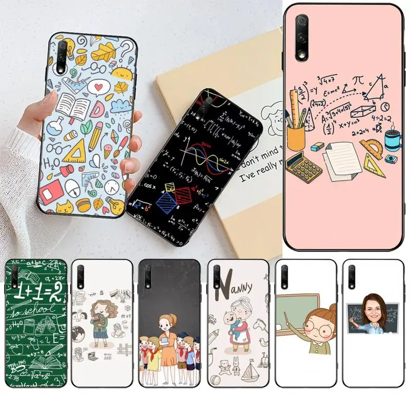 KPUSAGRT Cute Profession Teacher Black TPU Soft Phone Case for Huawei Honor 30 20 10 9 8 8x 8c v30 Lite view pro
KPUSAGRT Cute Profession Teacher Black TPU Soft Phone Case for Huawei Honor 30 20 10 9 8 8x 8c v30 Lite view pro