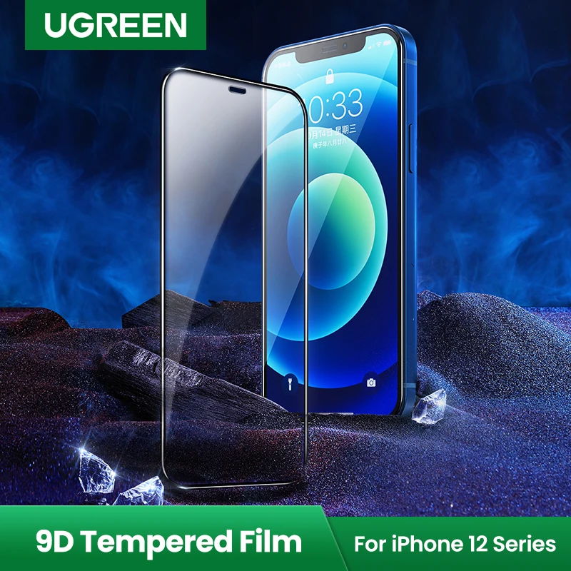 UGREEN 9D Clear Phone Screen Protector for iPhone 12 Pro Max Full Cover Diamond Glass for iPhone 12 Mini Screen Protector
UGREEN 9D Clear Phone Screen Protector for iPhone 12 Pro Max Full Cover Diamond Glass for iPhone 12 Mini Screen Protector