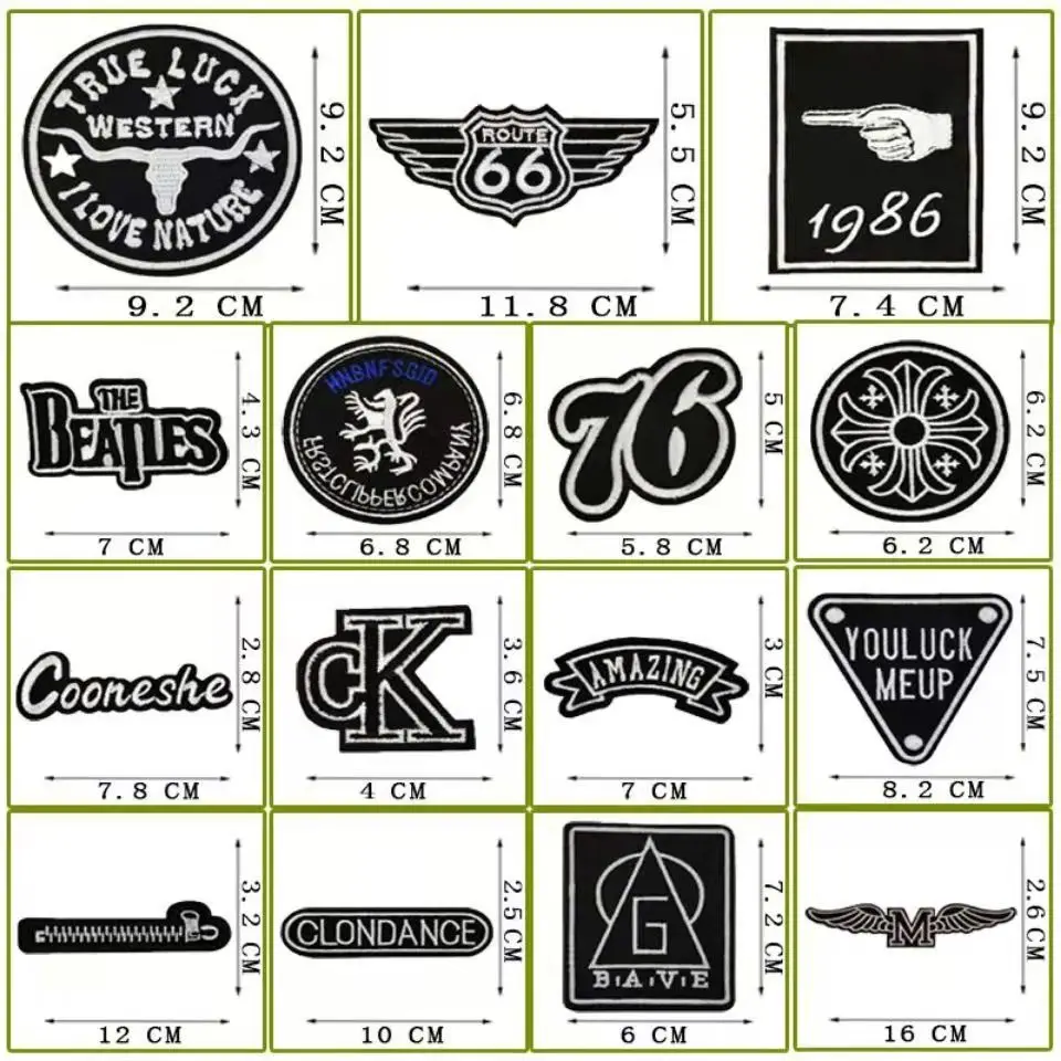 Mix 15 Pcs pack badge Cotton Woven Labels Various Letter Embroidery HandMade For Diy Knitted Printed Soft Cloth Garment Sew Tags
Mix 15 Pcs pack badge Cotton Woven Labels Various Letter Embroidery HandMade For Diy Knitted Printed Soft Cloth Garment Sew Tags