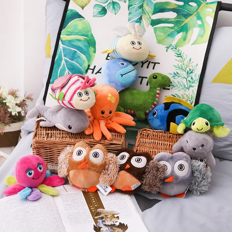 Multiple styles of sounding pet toys, multiple animal shapes, plush dolls, dog toys
Multiple styles of sounding pet toys, multiple animal shapes, plush dolls, dog toys