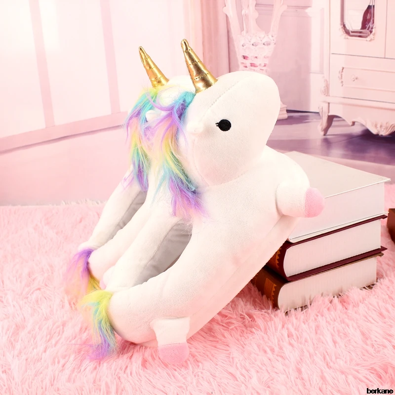 Cute Cartoon Animal Unicorn Home Cotton Shoes For Girls Women Men Winter Fur Warm Indoor Couple Soft Plush Comfortable Slippers
Cute Cartoon Animal Unicorn Home Cotton Shoes For Girls Women Men Winter Fur Warm Indoor Couple Soft Plush Comfortable Slippers