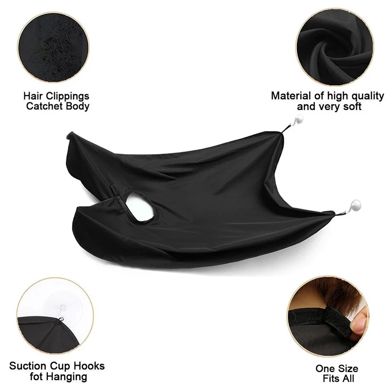 130x80CM Male Beard Shaving Apron Care Clean Hair Adult Bibs Shaver Holder Bathroom Organizer Gift for Man
130x80CM Male Beard Shaving Apron Care Clean Hair Adult Bibs Shaver Holder Bathroom Organizer Gift for Man