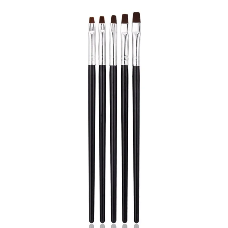 5 PCs Set Black Rod Phototherapy Brush Phototherapy Pen Combination Brush Set French Phototherapy Nail Application
5 PCs Set Black Rod Phototherapy Brush Phototherapy Pen Combination Brush Set French Phototherapy Nail Application