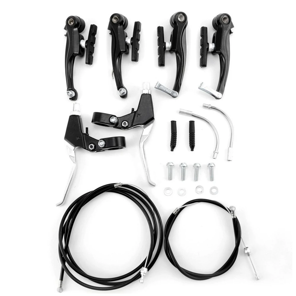 Mountain Bicycle Bike Brake Aluminum Alloy V Brake Set Kit Parts Handle Caliper Cycling Accessories For All V Brakes Bicycles
Mountain Bicycle Bike Brake Aluminum Alloy V Brake Set Kit Parts Handle Caliper Cycling Accessories For All V Brakes Bicycles