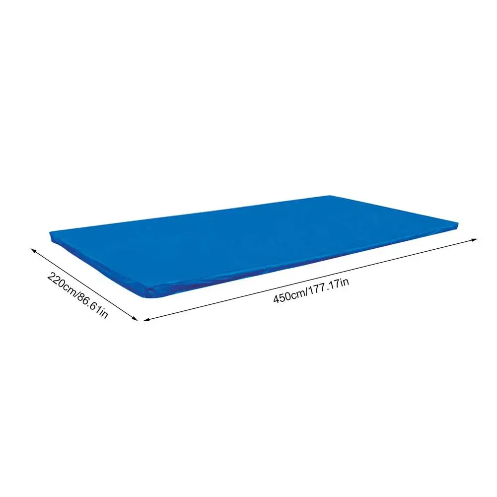 450cm X 220cm Swimming Pool Cover Rectangle Waterproof Dustproof Rainproof Frame Pool Protector For Above Ground Inflatable Pool
450cm X 220cm Swimming Pool Cover Rectangle Waterproof Dustproof Rainproof Frame Pool Protector For Above Ground Inflatable Pool