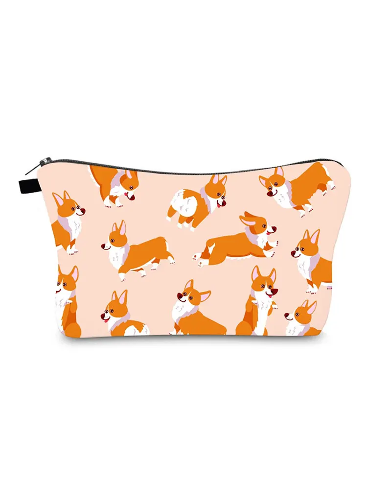 Hot Sale Storage Bag Women Lovely Corgi Printed Cosmetics Organizer Bag Portable Makeup Bags for Ladies Small Pencil Pouch
Hot Sale Storage Bag Women Lovely Corgi Printed Cosmetics Organizer Bag Portable Makeup Bags for Ladies Small Pencil Pouch
