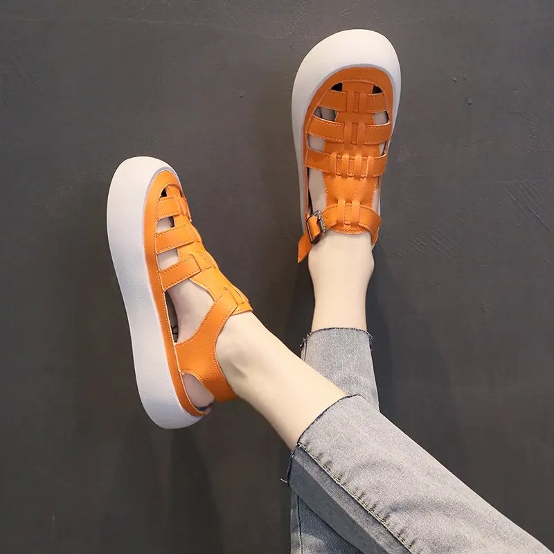 Flat Sandal Shoe Espadrilles Platform 2021 Summer Suit Female Beige Women's Heels All-Match Buckle Strap Without Low High Closed
Flat Sandal Shoe Espadrilles Platform 2021 Summer Suit Female Beige Women's Heels All-Match Buckle Strap Without Low High Closed