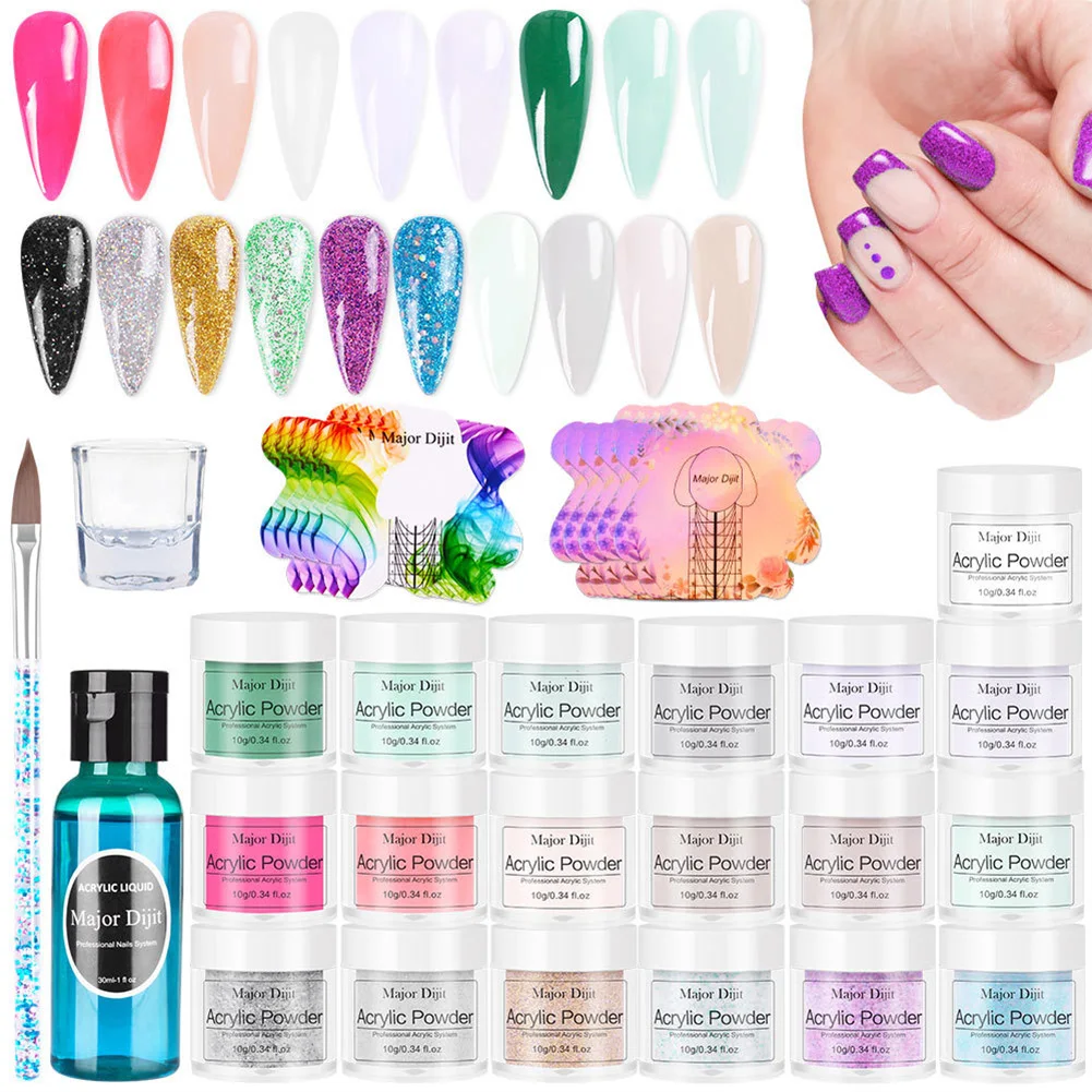 Acrylic Powder and Liquid Monomer Light Color Carving Nail Polymer Tip Extension Crystal Powders Manicure Professional Nails
Acrylic Powder and Liquid Monomer Light Color Carving Nail Polymer Tip Extension Crystal Powders Manicure Professional Nails