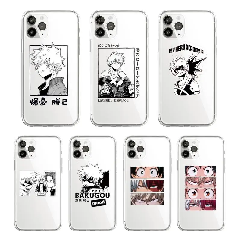 deku bakugou Boku no Hero Academia Phone Case Transparent soft For iphone 5 5s 5c se 6 6s 7 8 11 12 plus mini x xs xr pro max
deku bakugou Boku no Hero Academia Phone Case Transparent soft For iphone 5 5s 5c se 6 6s 7 8 11 12 plus mini x xs xr pro max