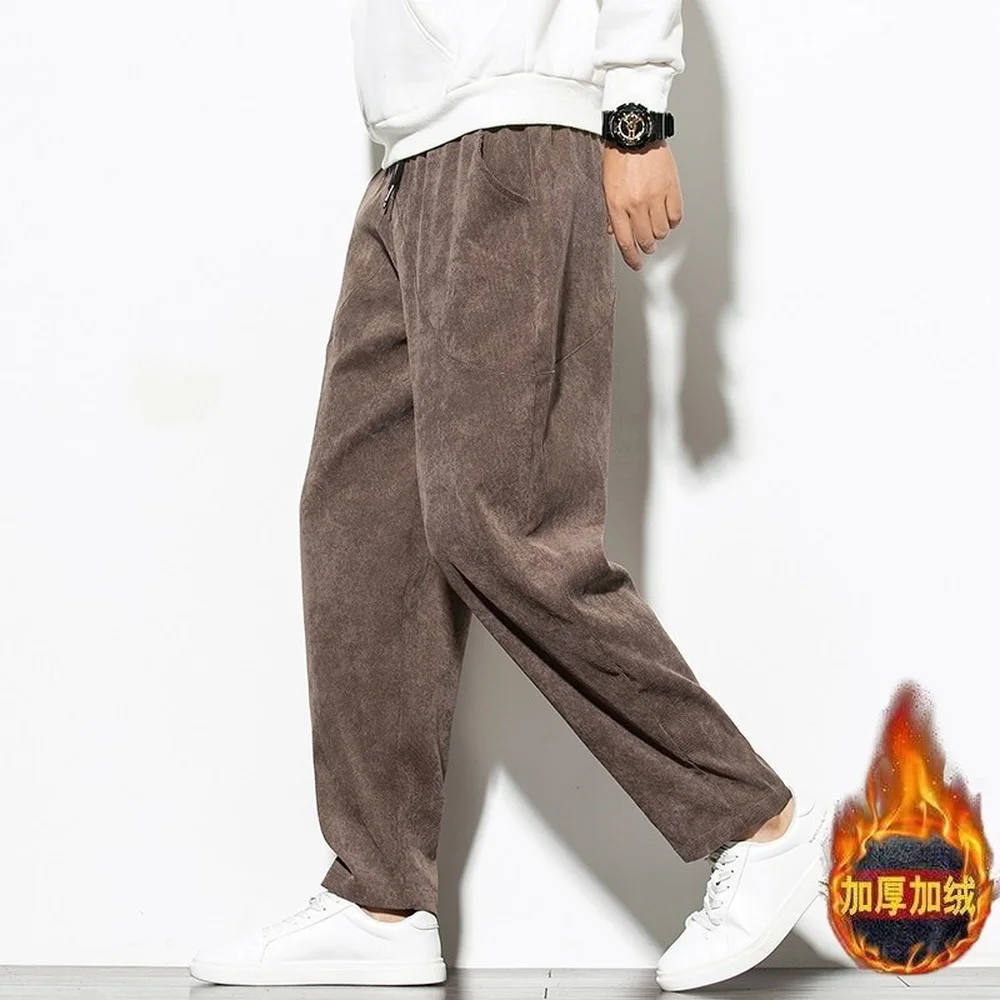 Corduroy Solid Streetwear Cargo Pants Men and Women Fall Harajuku Plaid Loose Harem Jogger Sweatpant Trousers Jogging Pants Men
Corduroy Solid Streetwear Cargo Pants Men and Women Fall Harajuku Plaid Loose Harem Jogger Sweatpant Trousers Jogging Pants Men