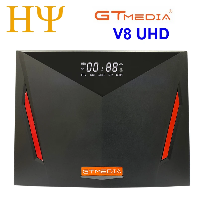 Спутниковый ресивер Gtmedia V8 UHD 10 шт. спутниковый с поддержкой Wi-Fi и (J83.A/C)/DVB-S2 (J83.B)