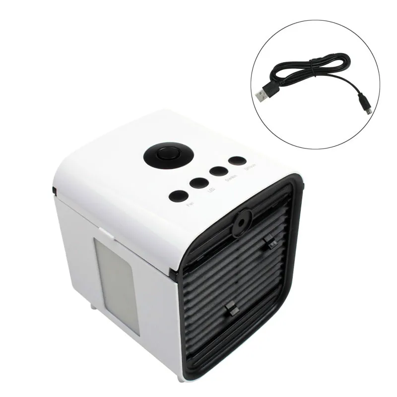 Mini Air Conditioning Fan Humidifier Ventilator USB Rechargeable Desktop Water Cooling Blower Conditioner Fans Mist Cooler
Mini Air Conditioning Fan Humidifier Ventilator USB Rechargeable Desktop Water Cooling Blower Conditioner Fans Mist Cooler