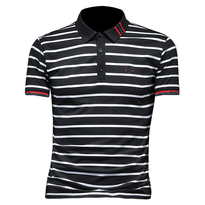 Brand 2021 new summer men clothing polo shirts for men stripe shirt Comfortable and casual High quality mens shirt
Brand 2021 new summer men clothing polo shirts for men stripe shirt Comfortable and casual High quality mens shirt