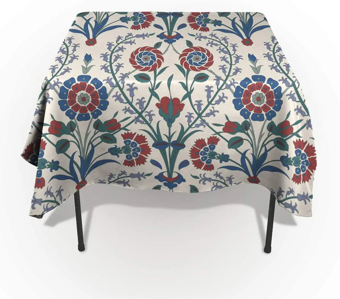 Ethnic Table Cloth for Dining Room Kitchen, Traditional Arabic Floral Ornament Pattern for Ceramic Tile Illustration
Ethnic Table Cloth for Dining Room Kitchen, Traditional Arabic Floral Ornament Pattern for Ceramic Tile Illustration
