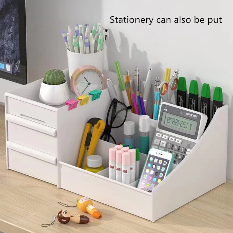 Makeup Organizer for Cosmetic Large Capacity Storage Box Desktop Jewelry Nail Polish Drawer Container
Makeup Organizer for Cosmetic Large Capacity Storage Box Desktop Jewelry Nail Polish Drawer Container