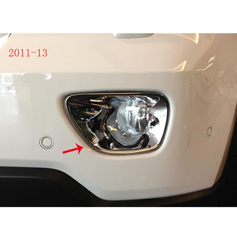 ABS Chrome For Jeep Grand Cherokee 2011 2012 2013 Accessories Auto Front Fog Lamp Cover Decoration Trim Car Sticker Styling
ABS Chrome For Jeep Grand Cherokee 2011 2012 2013 Accessories Auto Front Fog Lamp Cover Decoration Trim Car Sticker Styling