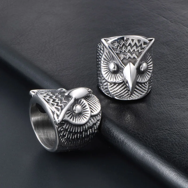 2021 Fashion New Jewelry Classic Vintage Owl Decoration Silver Ring High Jewelry Gift for Men
2021 Fashion New Jewelry Classic Vintage Owl Decoration Silver Ring High Jewelry Gift for Men