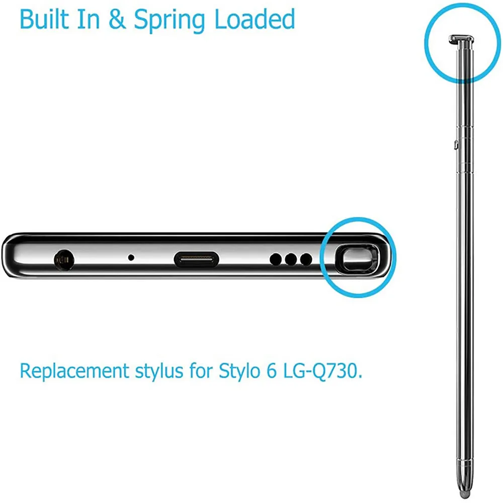 Stylus Touch Capacitive Pen Replacement Tips for LG Stylo6 Q730U Q730S Stylus Pen
Stylus Touch Capacitive Pen Replacement Tips for LG Stylo6 Q730U Q730S Stylus Pen